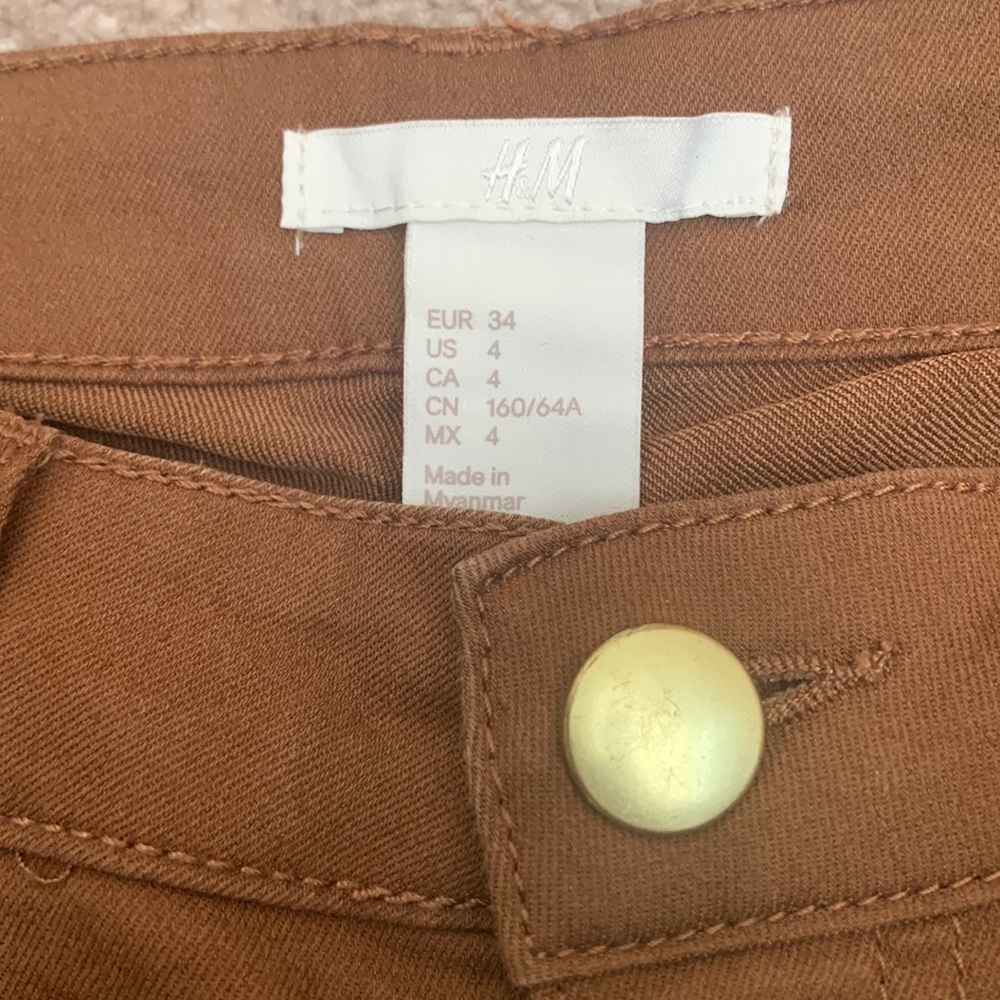 Rust colored Jeans - Picture 3 of 4